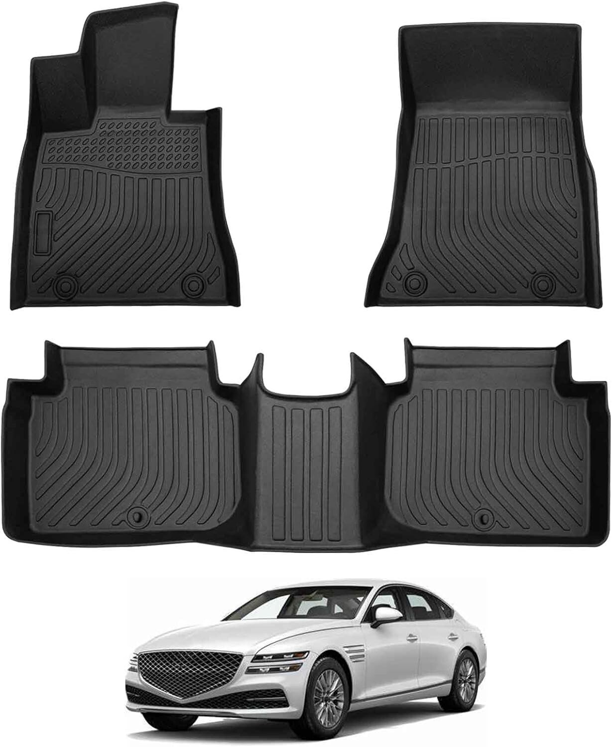 Alfombrillas para todo tipo de clima para 2021-2023 Genesis G80