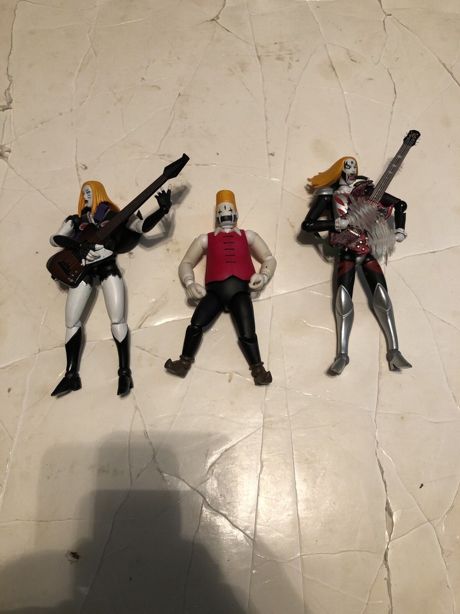 RARE DMC Revoltech Figures Detroit Metal City Krauser Camus Alex