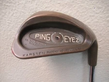 PING EYE 2 BERYLLIUM COPPER BLACK DOT S WEDGE W/ ZZ LITE 115g UNIFLEX STEEL RH