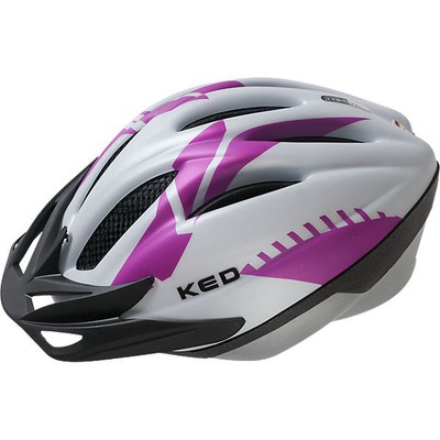 Fahrradhelm KED Joker L, weiß/pink Gr. 57-62