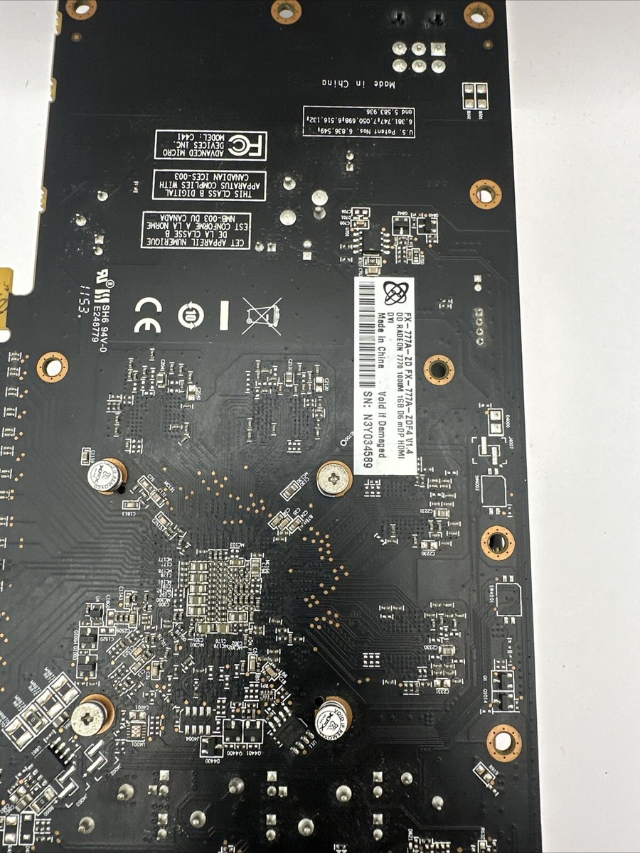 XFX Radeon HD 7770 Double D1GB GDDR5 PCIe 3.0 Graphics Card- FX