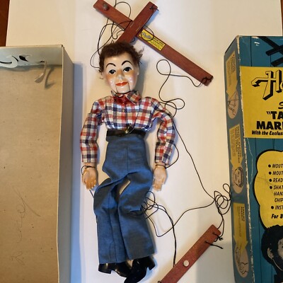 Hazelles Special Talking Marionette string puppet vintage #302