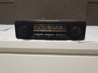 Blaupunkt Braunschweig H Car Radio FTZ-Nr.U108 1976 Audi VW Passat Golf GTI Mk1
