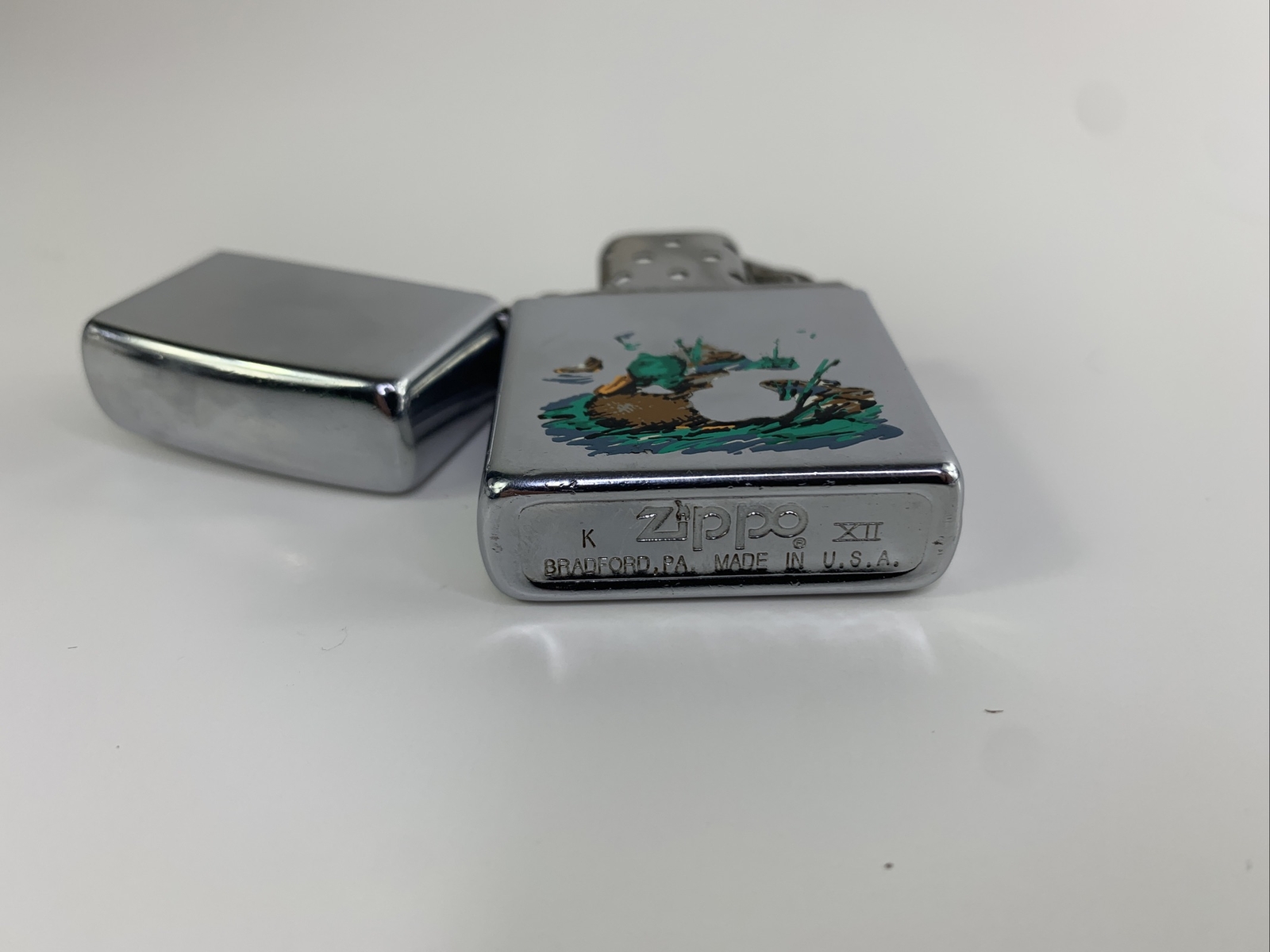 Vintage Zippo Lighter Mallard Ducks Made In The USA eBay