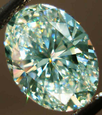 9.50 Ct Vvs1 Fancy Ice White Color Oval Real Loose Moissanite For Rings/Pendant