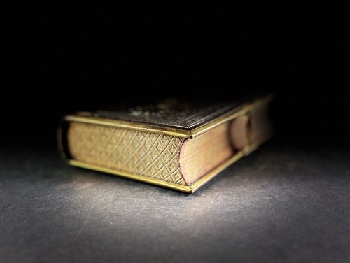 Fore-Edge Painting 1856 Book of Common Prayer Brass Bound Leather India 1857 VG - Picture 18 of 21