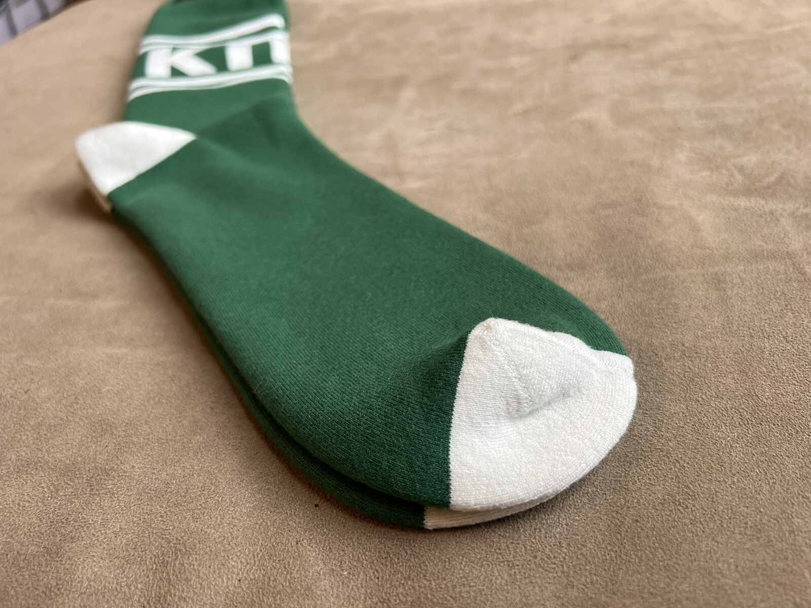 DOLCE&GABBANA KNITTED GREEN KING 1984 LONG SOCKS COTTON SIZE XL image 4