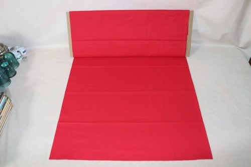 Red Solid Cotton Fabric 1/4 Yard 9” X 44” Brand New - Picture 18 of 24