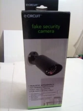 NEW e Circuit Fake Security Camera (BLACK)  FREE SHIPPING