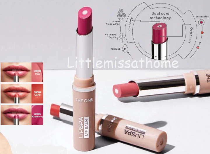 ORIFLAME THE ONE LIP SPA LIP BALM pink cranberry coral HYDRATE PROTECT PLUMPING