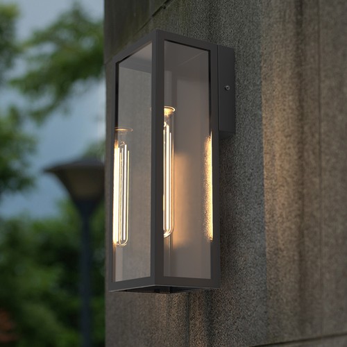 Vintage Wall Lamp Indoor & Outdoor Fixtures Garden Porch Yard Light IP44 Black - Picture 11 of 22