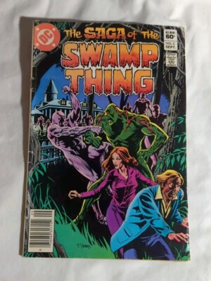 SAGA OF THE SWAMP THING #5 BRONZE AGE DC COMICS 1982 NEWSSTAND Combined Shipping