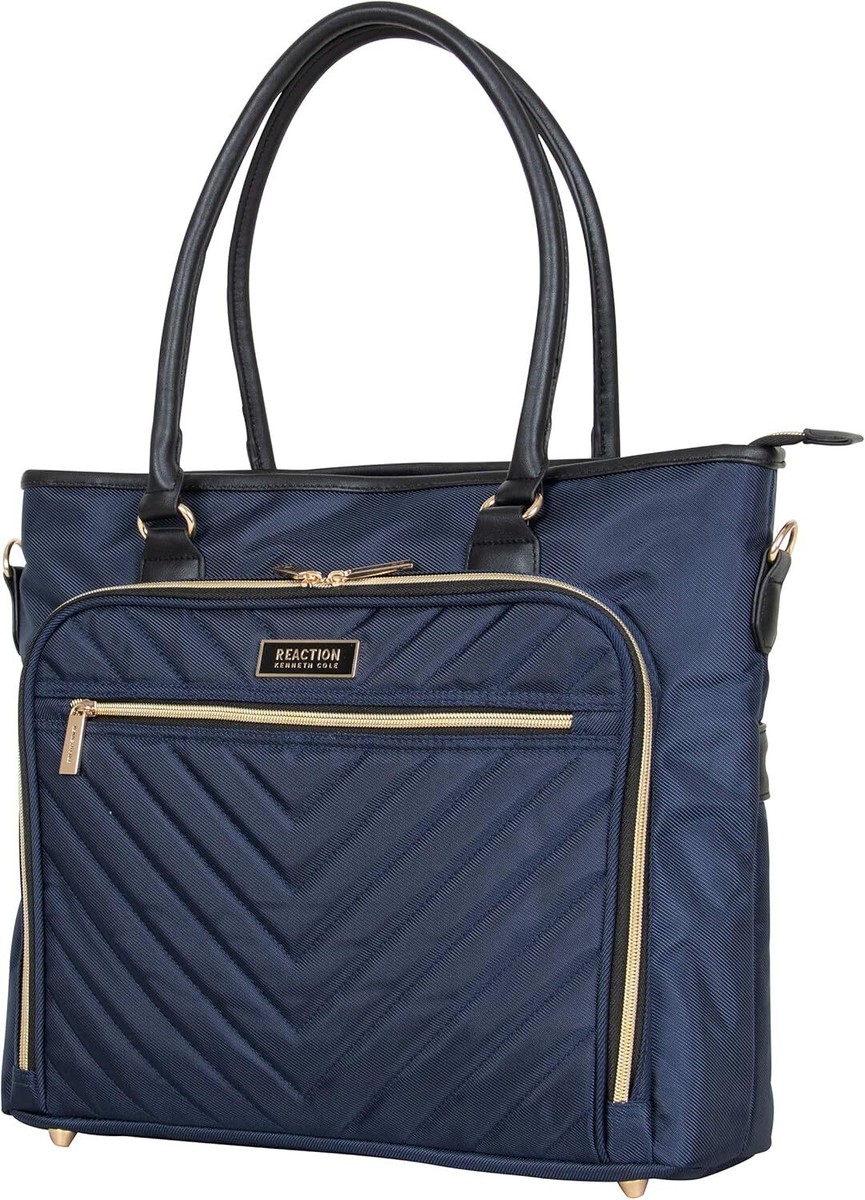 Kenneth Cole Chelsea Navy Chevron Quilted 15-Inch Laptop Backpack/NWT Kenneth Cole Reaction Chelsea Quilted Chevron 15 main image 3