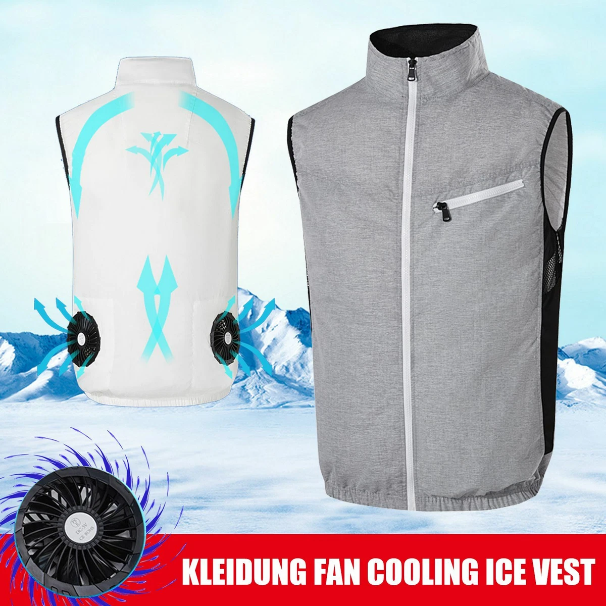 Air conditioned shop jacket