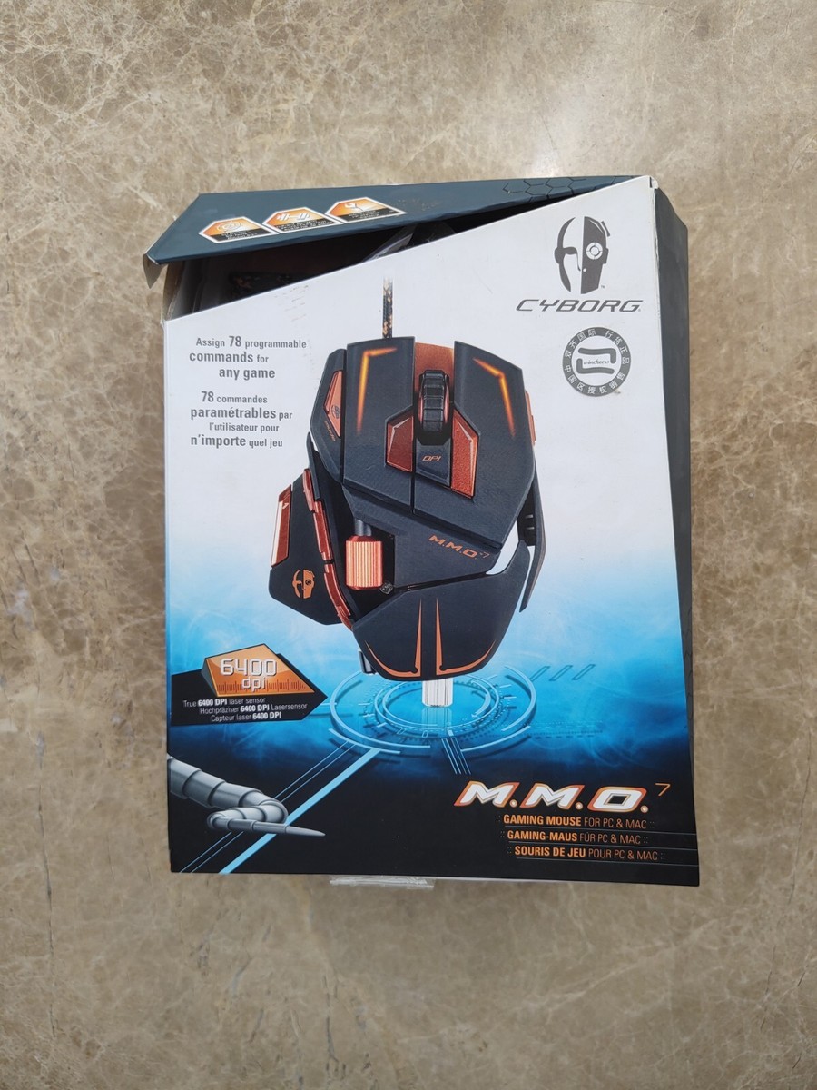New Mad Catz M.M.O. 7 Wired Gaming Mouse | eBay