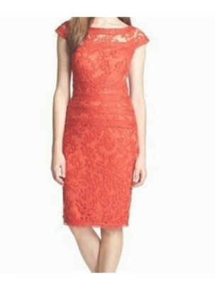 open lace back dress BHLDN Tadashi Shoji Montana main image 0