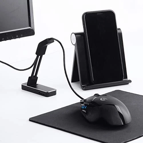 Mouse Bungee, Stageek Aluminum Alloy Game Mouse Cable Management System, Flexibl - Image 3 of 4