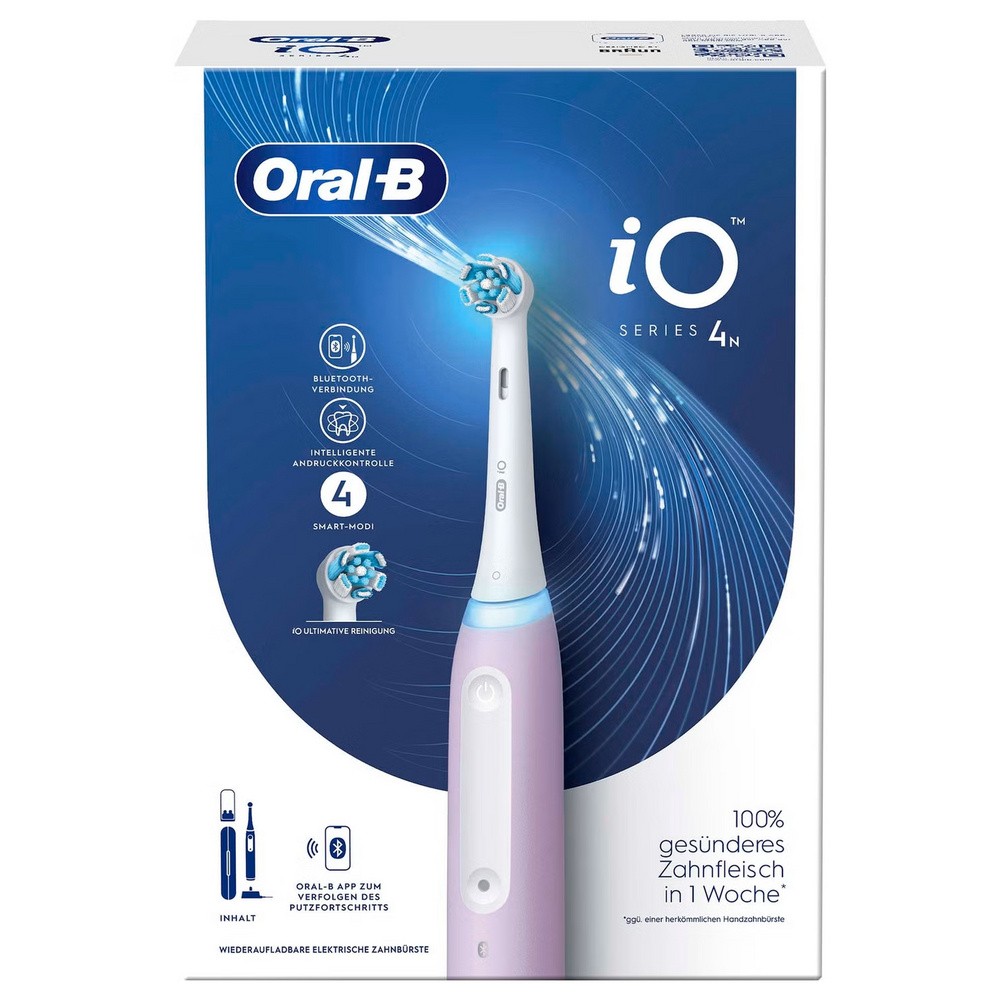 Oral-B iO Series 4 415008 Elektrische Zahnbrste Lavendel 22190₽