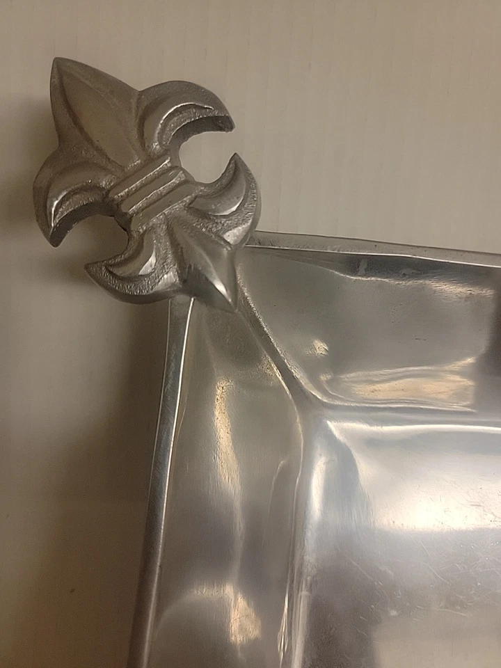 Tigela média de prata esterlina Fluer de lis - Imagem 3 de 4