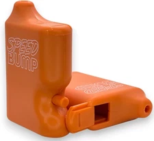 Portable Pepper Shaker (Orange) - Versatile Snuffbulletsniffer, Multi Functional