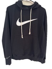 Nike Standard Issue Men's Medium Dri-FIT Baseball Pullover Black Hoodie