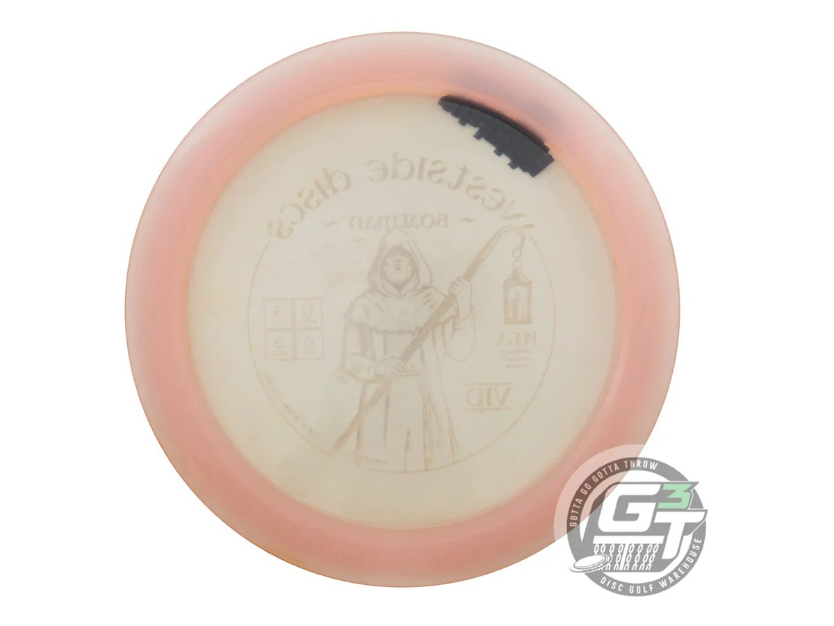 USED Westside Discs VIP Boatman 169g Lt. Pink Gold Foil Distance