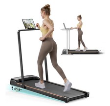 Walking Pad, Under Desk Treadmill with Incline for Home Office 2.5HP Portable.