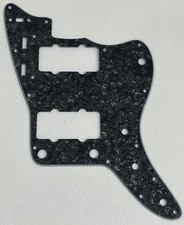 4 Ply Black pearl Guitar Pickguard Fit US Jazzmaster Style Guitar Parts