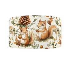 1.5" 1 yard Squirrel cute garden pet zoo animal Grosgrain Ribbon 1280955