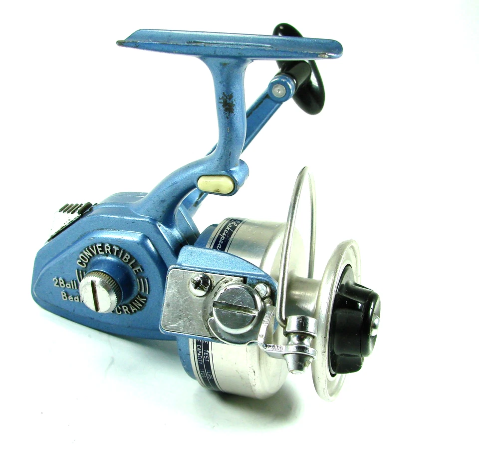 Carrete giratorio Shakespeare 2410 de colección relación 4,2:1 azul y plata Japón muy suave Foto 2 de 4