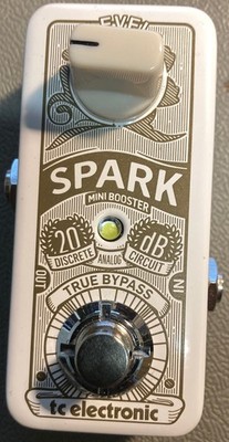 tc electronic Spark Mini Booster für Gitarre & Bass geeignet
