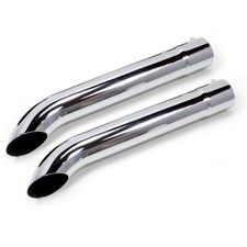 Patriot Exhaust Side Tube Turnouts With Muffler Chrome Patriot Exhaust Side Tube Turnouts With Muffler Chrome