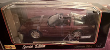 Maisto Special Edition Corvette ZR-1 Red 1:18 Diecast Car Opening Hood