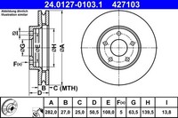 2X Bremsscheibe Vorderachse FüR Ford Focus Iv Stufenheck Turnier