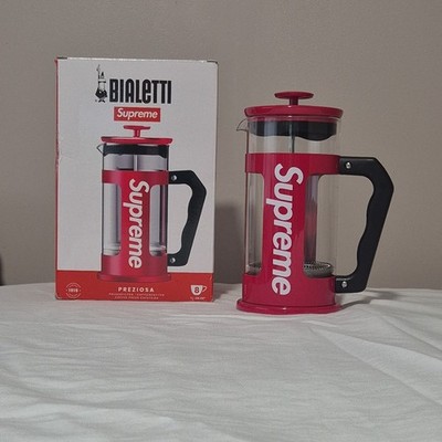 Supreme x Bialetti French Press 8 Tassen Kaffee SS24 