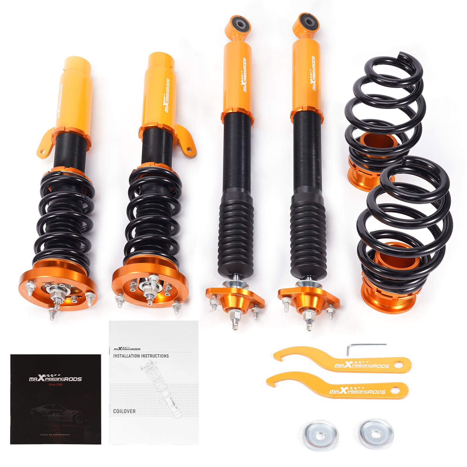 Adjustable Damper Coilovers For BMW E46 316i 323i 325i 328i 330i 318d 320d 330d