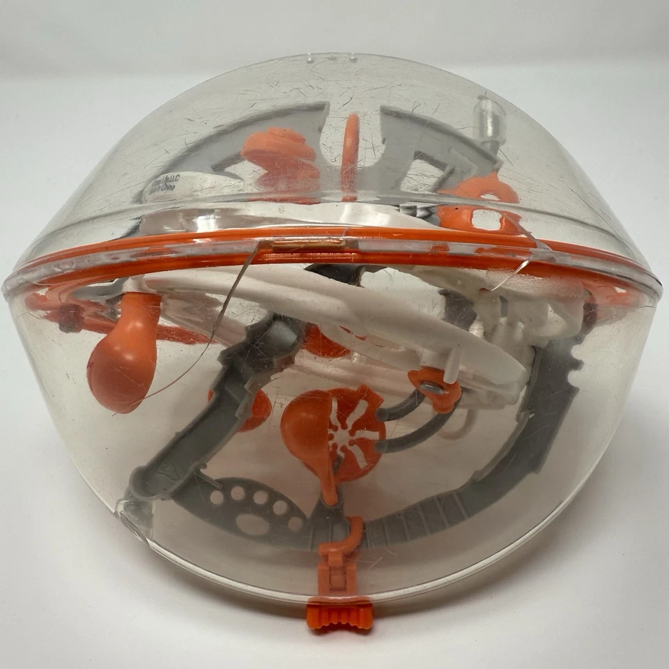 Perplexus Warp 3D Puzzle Orange Maze Roller Ball, Brain Teaser Game, PLEASE READ - Image 4 of 4