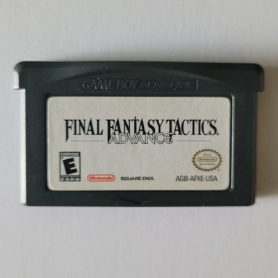 Finally Fantasy Tactics Advance Nintendo Gameboy Advance GBA Authentic Tested US