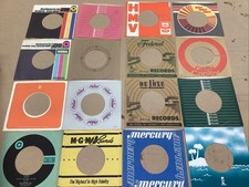Lot of 1970 s Vintage 7 inch 45 PRM Original Company Sleeves without Split 6