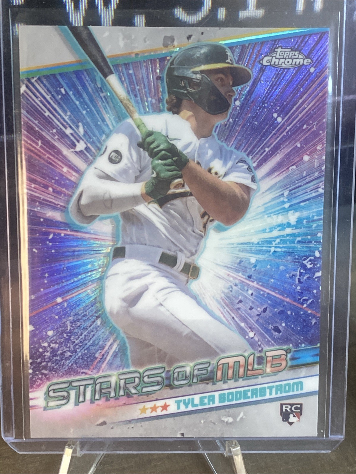 2024 Topps Series 1 - Stars of MLB Chrome Tyler Soderstrom #CSMLB-18 (RC) A’s