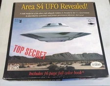 Testors Area S4 UFO Revealed 1:48 Model Kit 576 New Open Box