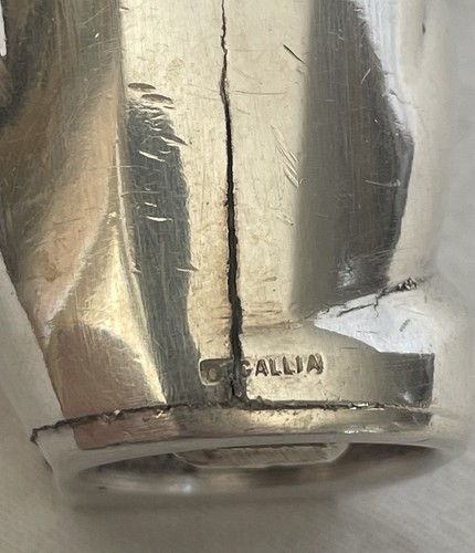 CHRISTOFLE GALLIA SANDOZ ART DECO MONKEY AND PENGUIN SILVER METAL SALONS - Picture 6 of 8