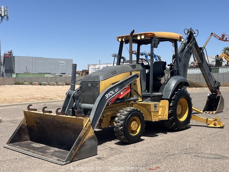 2018 John Deere 310EL Backhoe Wheel Loader Tractor 4WD E-Stick Bucket bidadoo