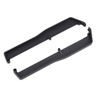 Team Associated RC10B74 Ft Side Rails, Carbon / AE92303