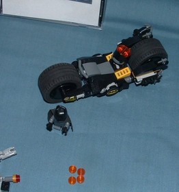 SUPER HEROES: BATMAN, GOTHAM CITY CYCLE CHASE SET 76053 - LEGO - 2017 - USED