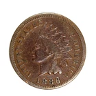 1886 Variety 1 Indian Head Cent Semi-Key | Very Fine Details | Free Shipping