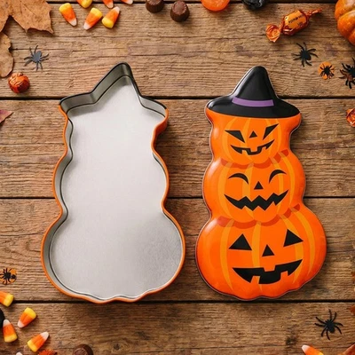 Boîte à Bonbons Citrouille D'Halloween, Décoration Pour Les Fêtes, à - Photo 1/4