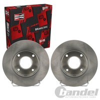 2X Champion Bremsscheiben 256Mm BelÜFtet Vorne Passend FüR Mitsubishi Colt