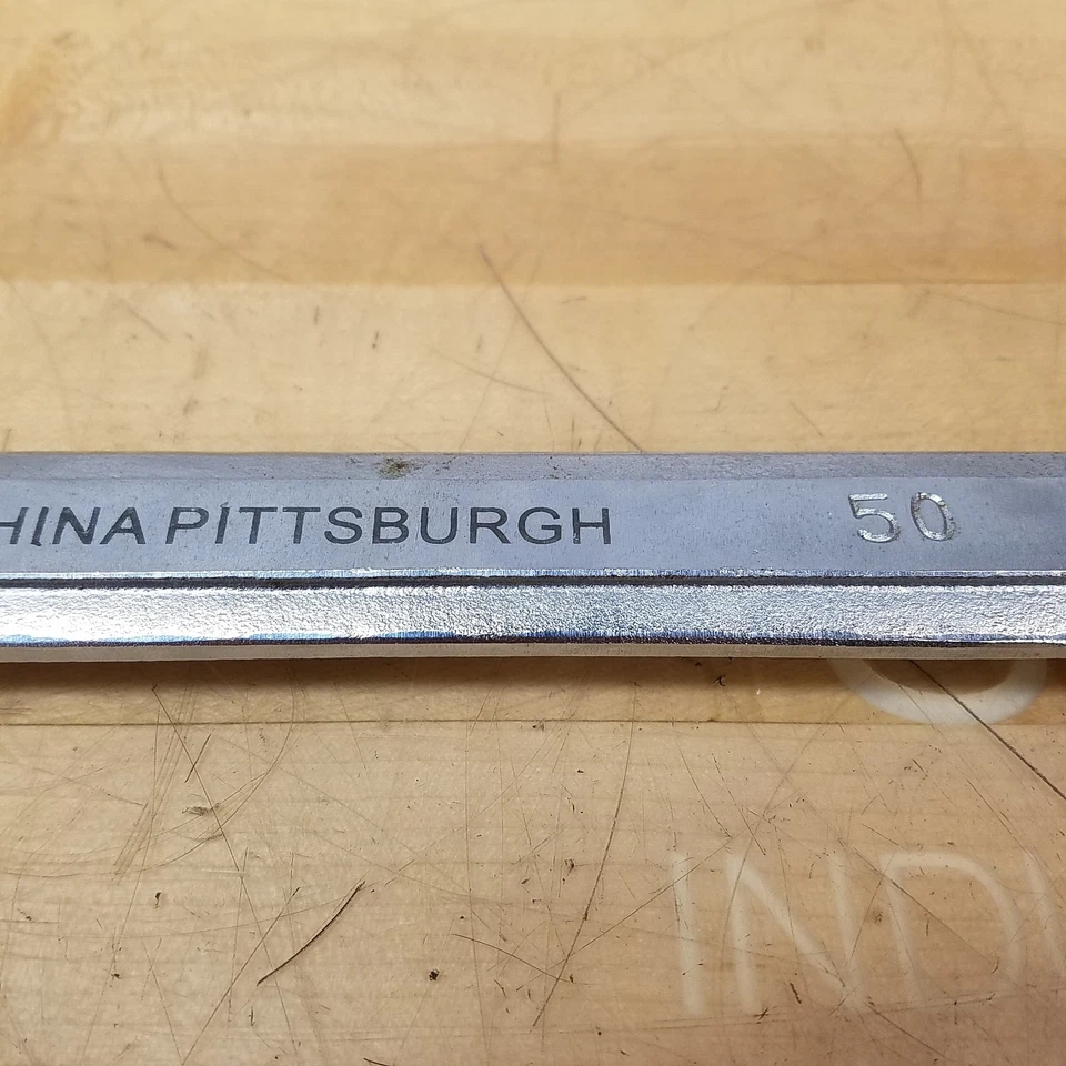 Llave combinada Pittsburgh 50 mm Jumbo, 12 puntos - USADA Foto 2 de 4