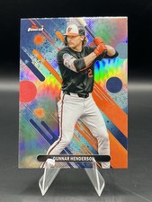 2025 Topps Finest Common Refractor #5 Gunnar Henderson Baltimore Orioles